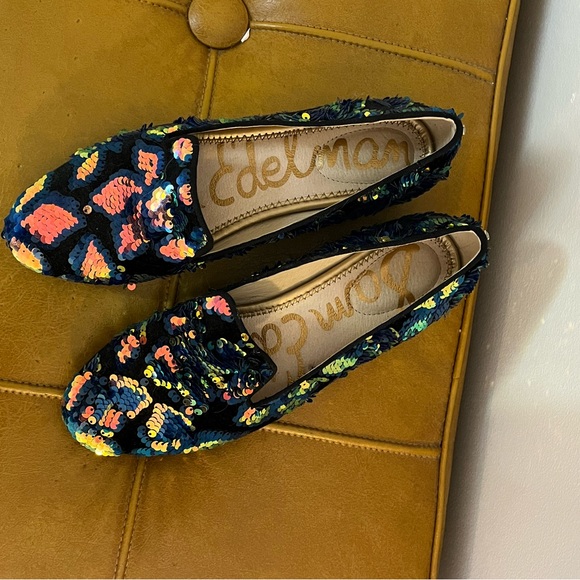 Sam Edelman sparkly sequin shoes - Picture 2 of 3
